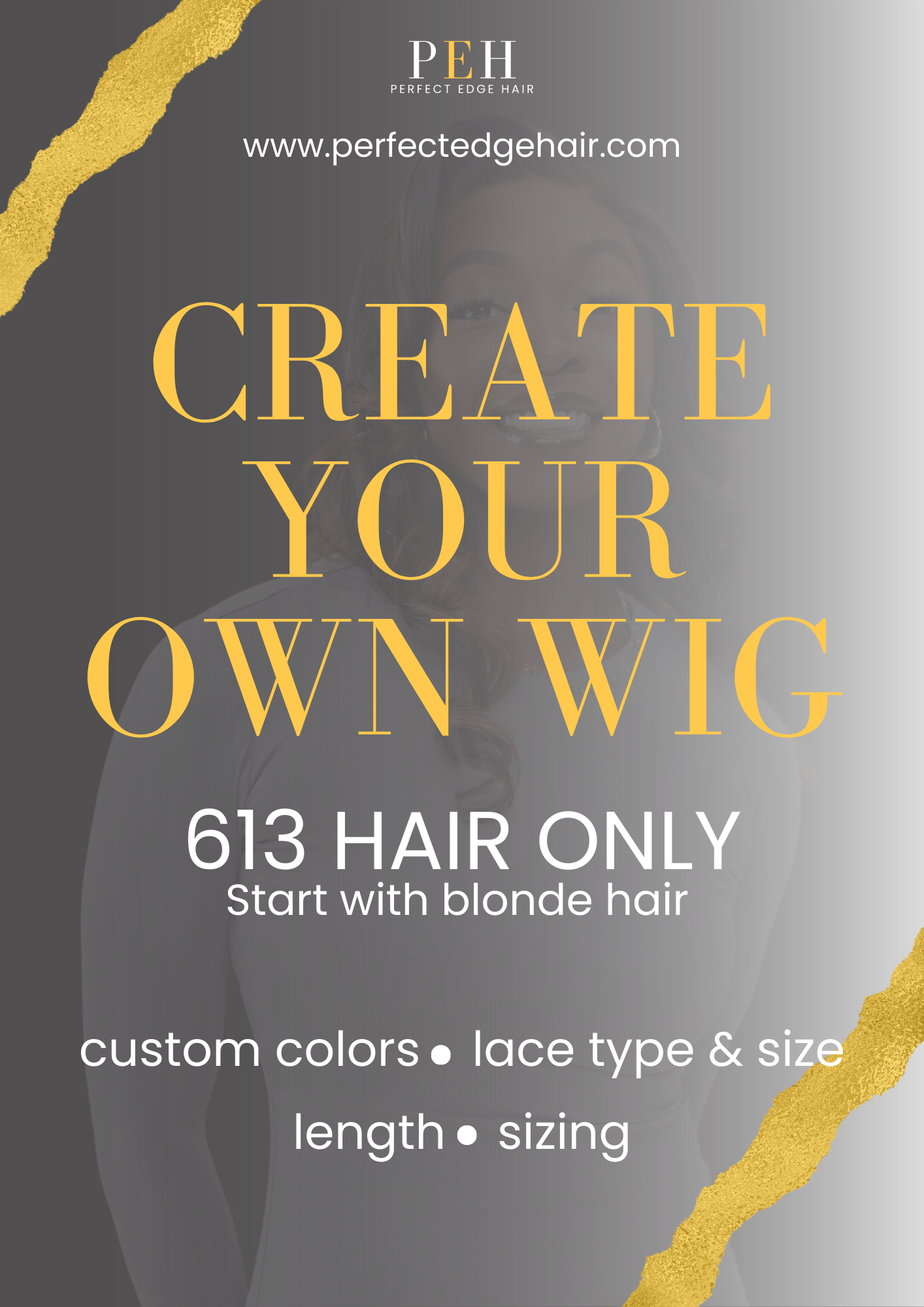 Create Your Own Wig - 613 Hair Only